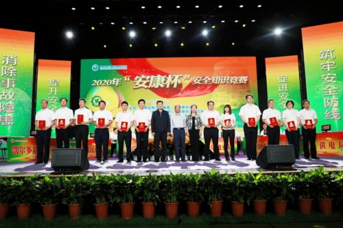包供榮獲公司2020年“安康杯”競賽優(yōu)秀組織獎——安全組織成就卓越標(biāo)桿